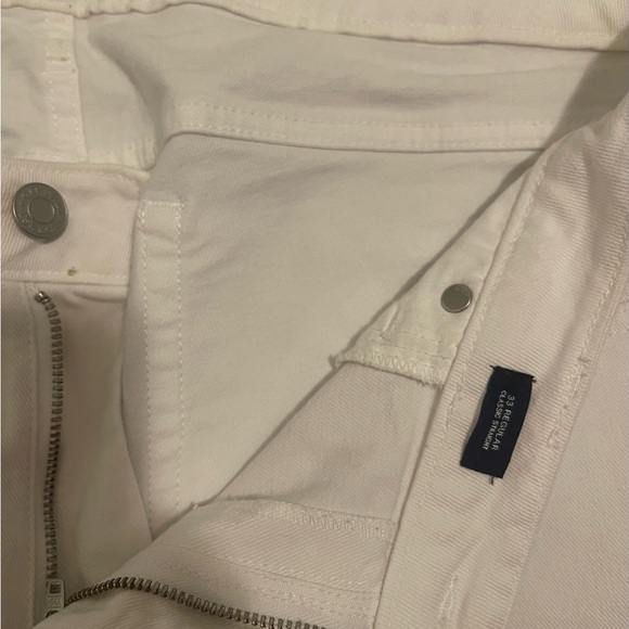 Classic Straight Gap White Jeans - Picture 3 of 3